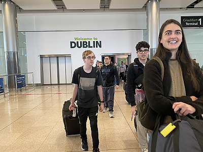 Arrival at Dublin Airport 1
