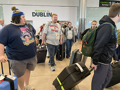 Arrival at Dublin Airport 2