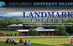 A thumbnail of the title screen for the Exploring Different Brains interview with Solvegi Shmulsky. It include a landscape view of the Landmark College campus with students sitting in the grass appreciating the view.  