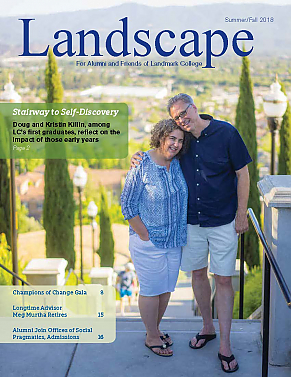 Doug and Kristen Killin on the cover of Landscape, 2018 Summer/Fall Edition